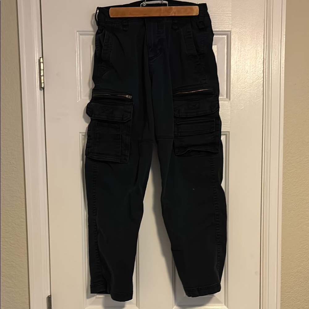 Hollister Men's black Cargo Pants